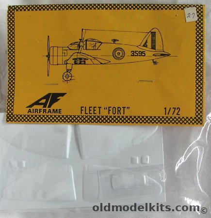 Airframe 1/72 Fleet Model 60K Fort plastic model kit
